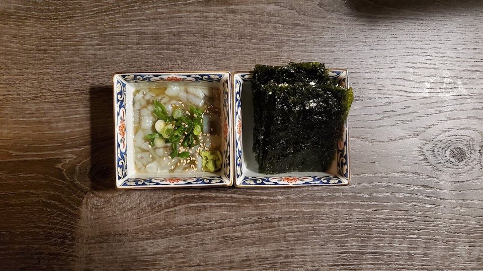Tako Wasabi w Roasted Seaweed